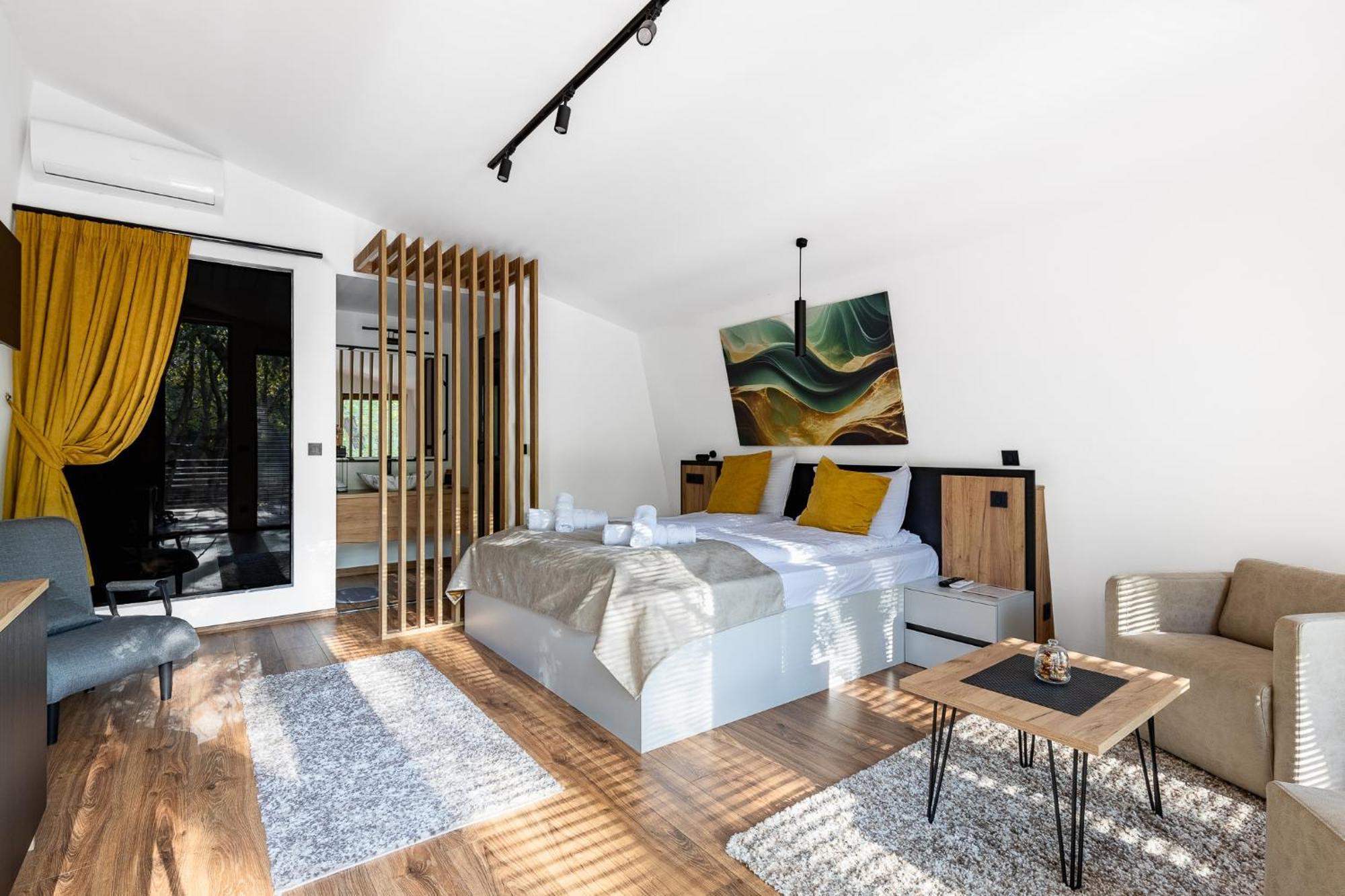 Blisku Do Gradot - Riverfront Luxury Cabins Skopje Eksteriør billede